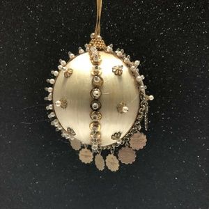 Vintage Beaded Christmas Ornament
